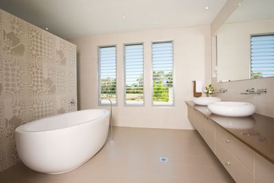 Chantier de une baignoire