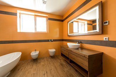 Chantier de un bidet