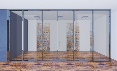 Chantier de vitrée