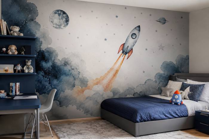 Comment peindre sur du tissu mural ? — illustration RenoMigo