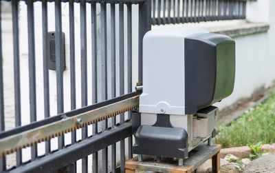 Chantier de un portail électrique