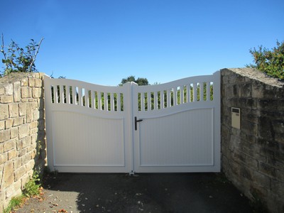 Chantier de en pvc