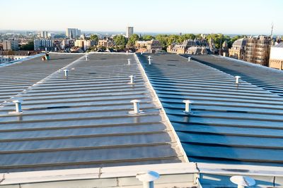 Chantier de en zinc