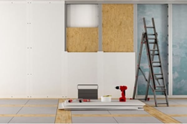Chantier de isolation intérieure