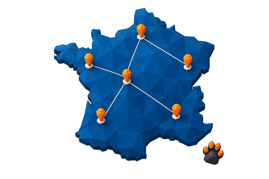 Localisation de AGPG en France
